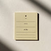 Gift Tag Set No. 02 - Set of 10: Sand / Set of 10