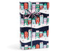 Christmas Premium Bulk Gift Wrap Paper: White Berries Kraft / 1 Pack / 24"x417'