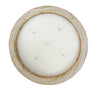 Paulownia Wood Footed Candle