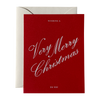 Merry Christmas No. 61: Creme / Single Card