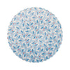 Floral Bamboo Paper Plate Set