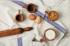 Blue Stripe Oven Mitts