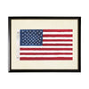 American Flag: Gold Frame 2425-35 Aq / 16" X 12"