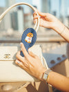 Hand-painted Americana Puppy Brush | Eco-Friendly: Handbag Hero