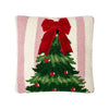 Pink Stripe Tree w/Ribbon Pillow