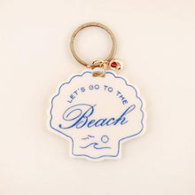  Beach Seashell Keychain