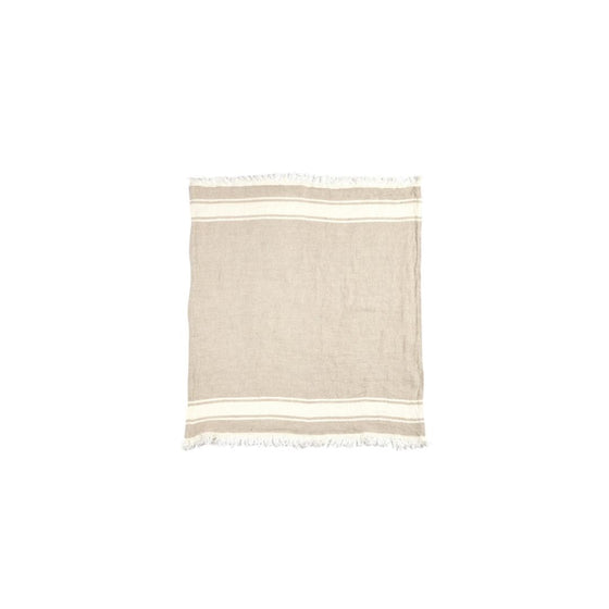 Bath Towel Flax Stripe
