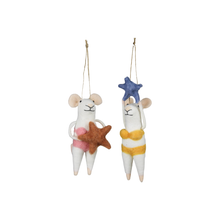  Mice with Starfish Ornaments