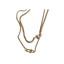  Nova Round Box Chain Necklace: Large