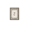 Brown Bunny Framed Antique Art