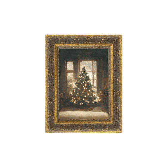 Christmas Tree Lights Print