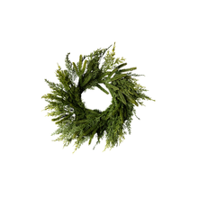  Norfolk & Cypress Wreath