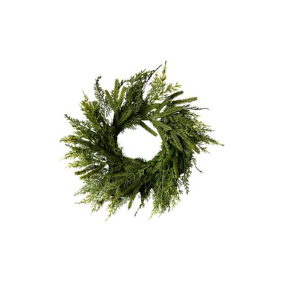 Norfolk & Cypress Wreath