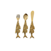 Fish Brass Appetizer Set