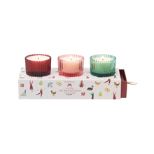  Holiday Glass Candle Box Set