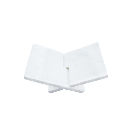 Interlocking Marble Book Holder