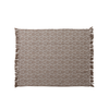 Jacquard Fringe Throw