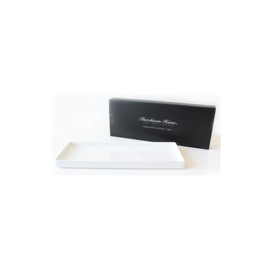 White Ceramic Tray Large