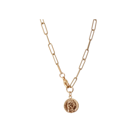 Lora Coin Necklace