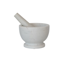  Marble Mortar and Pestle