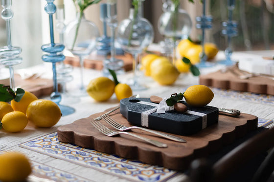 Dutch Cheese Board Navy