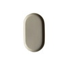 Oval Catchall Tray Small: Cashmere