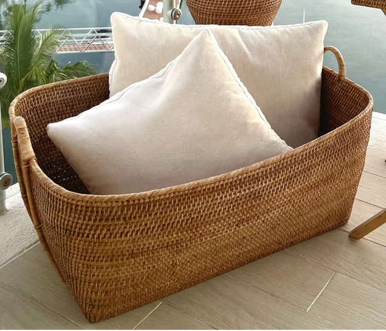 Rattan Handled Basket