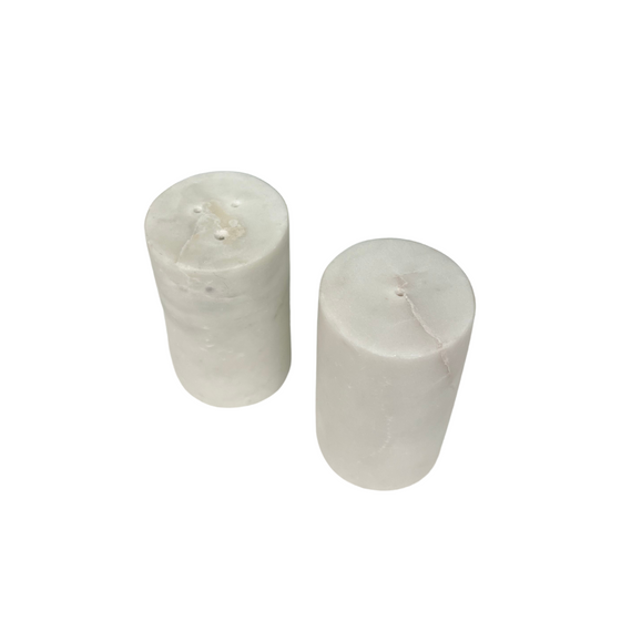 Marble Salt and Pepper Shaker Set