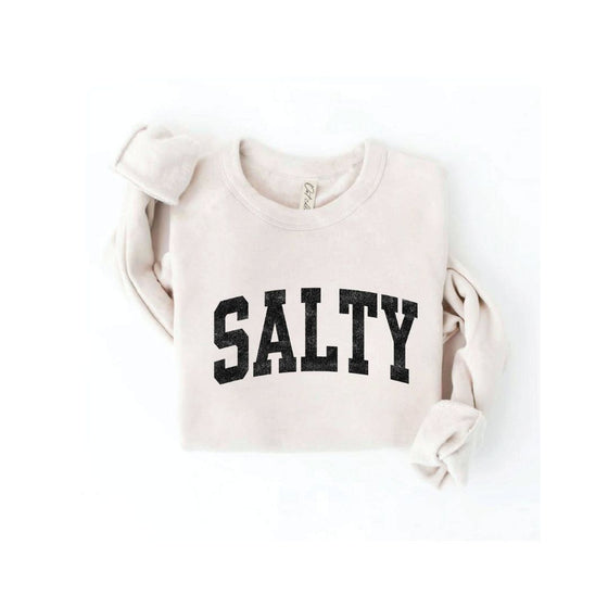 SALTY SWEATSHIRT: HEATHER