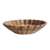 Scallop Wood Bowl