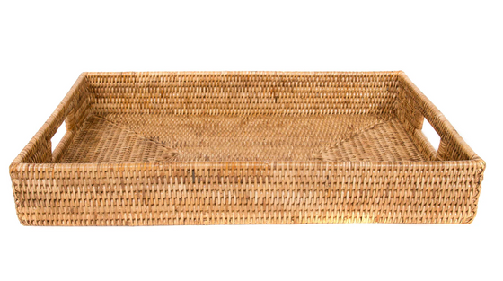 Rattan Rectangular Tray