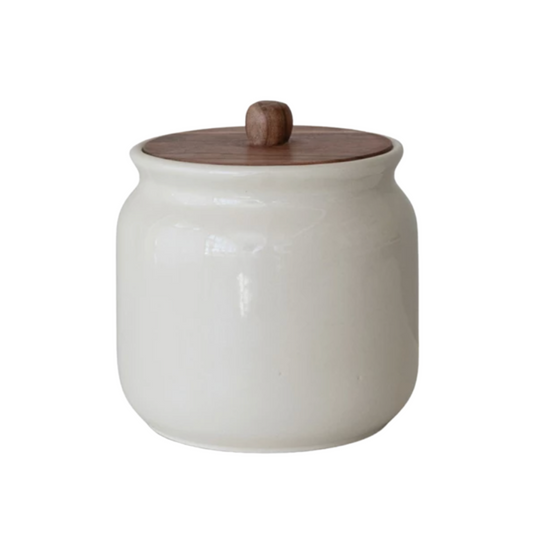Stoneware Canister