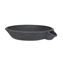  Decorative Vintage Reproduction Clay Dahi Bowl, Black