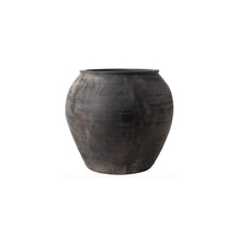  Vintage Black Clay Pot