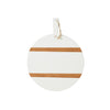 White Round Charcuterie Board