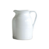 White Terra Cotta Pitcher