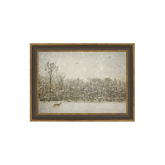 Winter Fawn Print