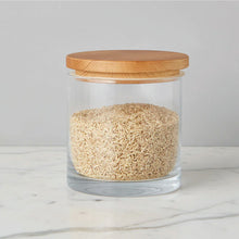  Wood Top Canister Medium