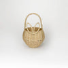 Plastic Rattan Easter-Themed Basket
