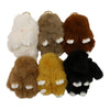 Cut Rabbit Pom Pom Key Chain KC0225-5! (6PC): PEACH