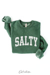 SALTY sweatshirt: TAN / XL