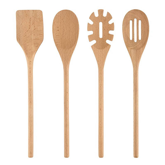 Wood Utensils: Set of 4