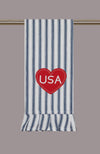 Americana Heart Kitchen Towel