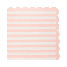  Pink and White Cocktail Napkins