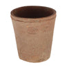 Aged Terracotta Round Flower Pot