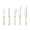 Laguiole 5-Piece Ivory Cheese Knife Set 