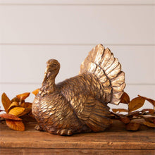  Gold Turkey Figurine