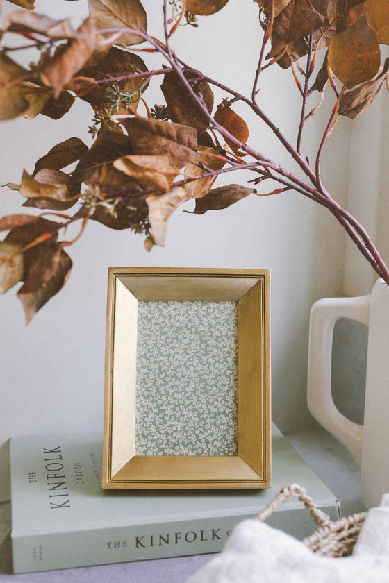 Rectangle Gold Photo Frame
