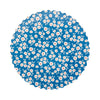 Floral Bamboo Paper Plate Set