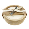 9.5" Paulownia Circular Wood Candle
